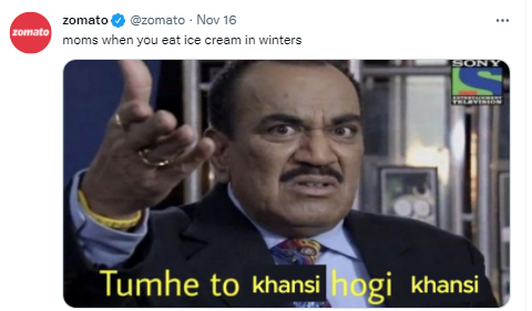 zomato meme marketing