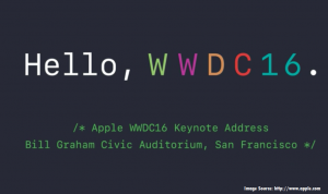 apple WWDC-2016