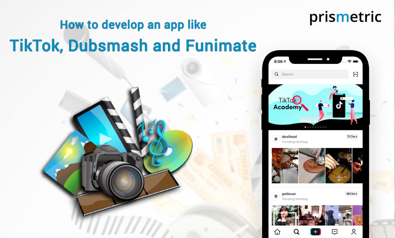 How to make an app like TikTok and Dubsmash?