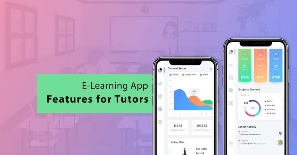 E-learning App Features