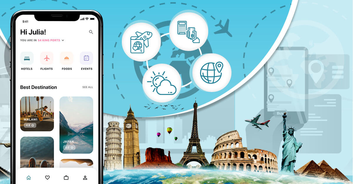 Some basic features every travel app should have - Travel app features 