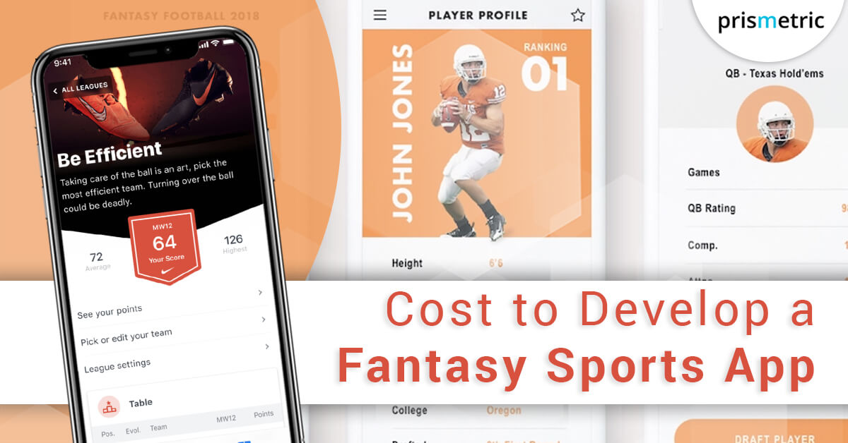 Cost to develop a Sports Fantasy App