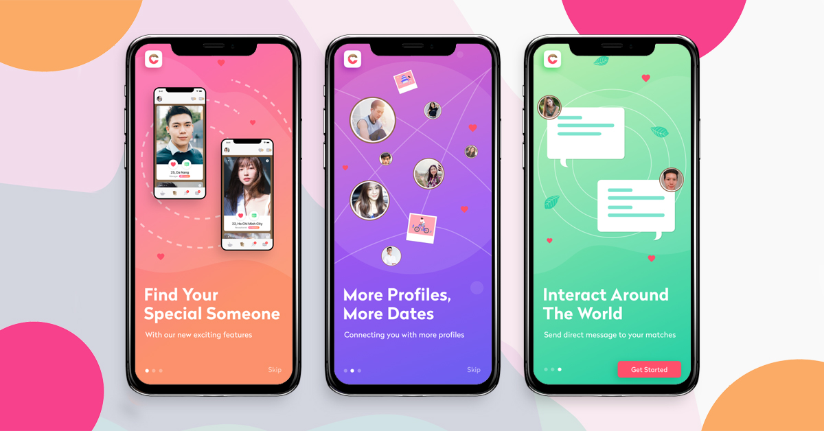 Basic features for a dating app