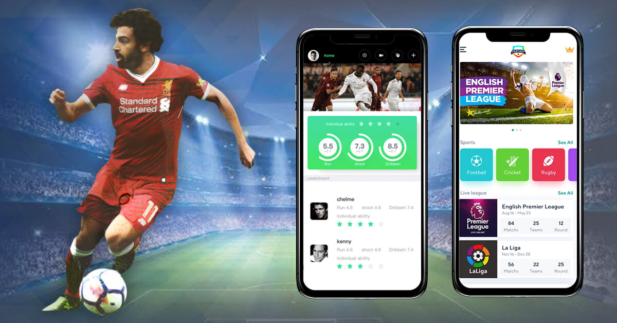 Innovative Features for a Fantasy Sports App with 2 different screens