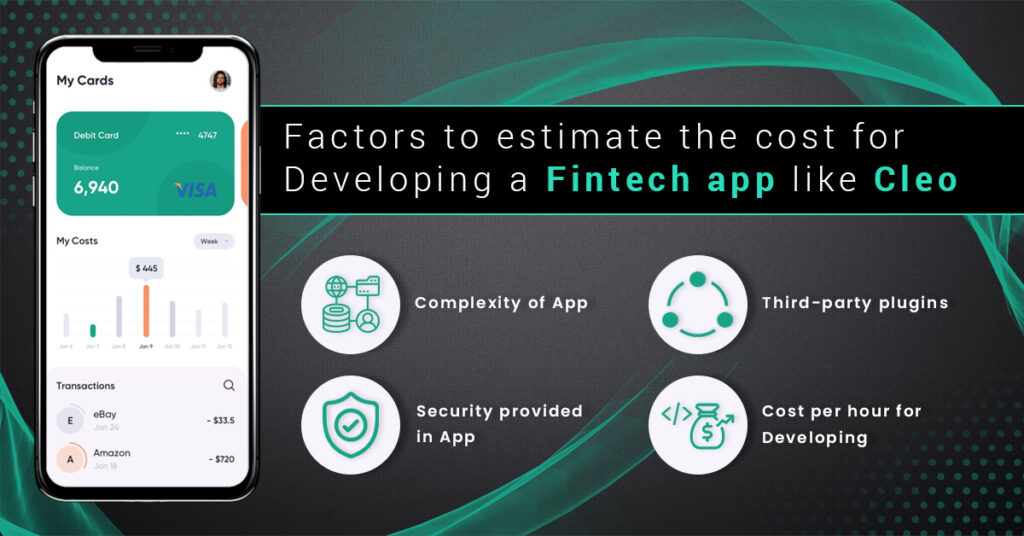 How Much Does it Cost to Build a Fintech App like Cleo? - Prismetric