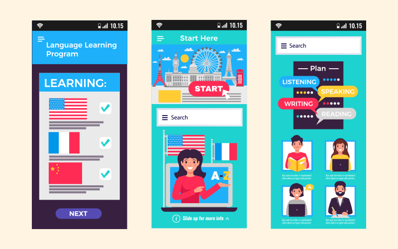 New language learning app