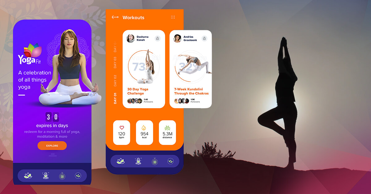 Yoga and Meditation App