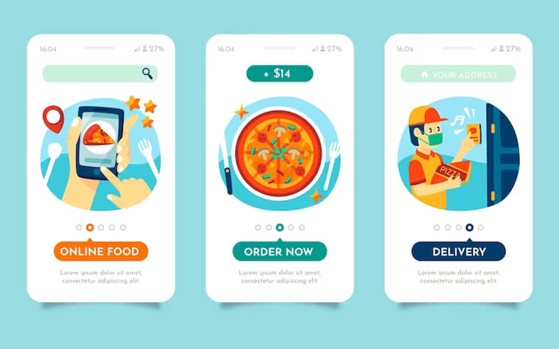 Food delivery app idea