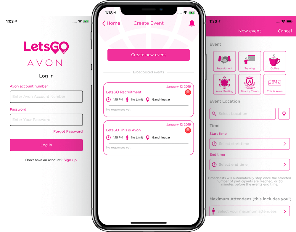 App Features and Functionalities of lets go