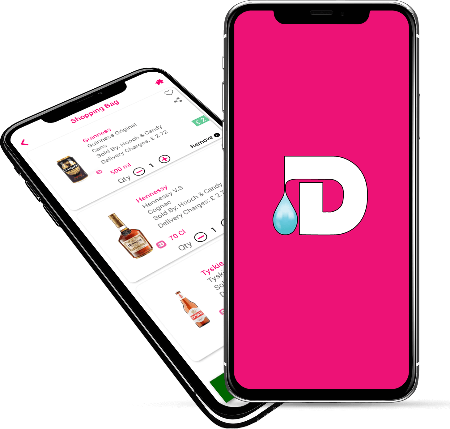 Drinxin Food Drink Delivery React Native Application image