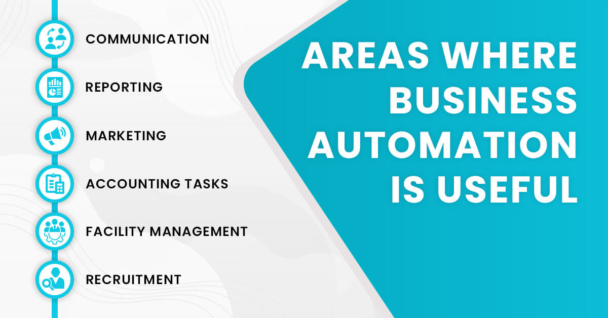 Areas where business automation will be essential