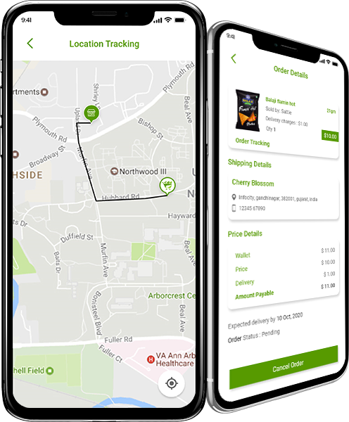 ondemand grocery delivery app functionalities
