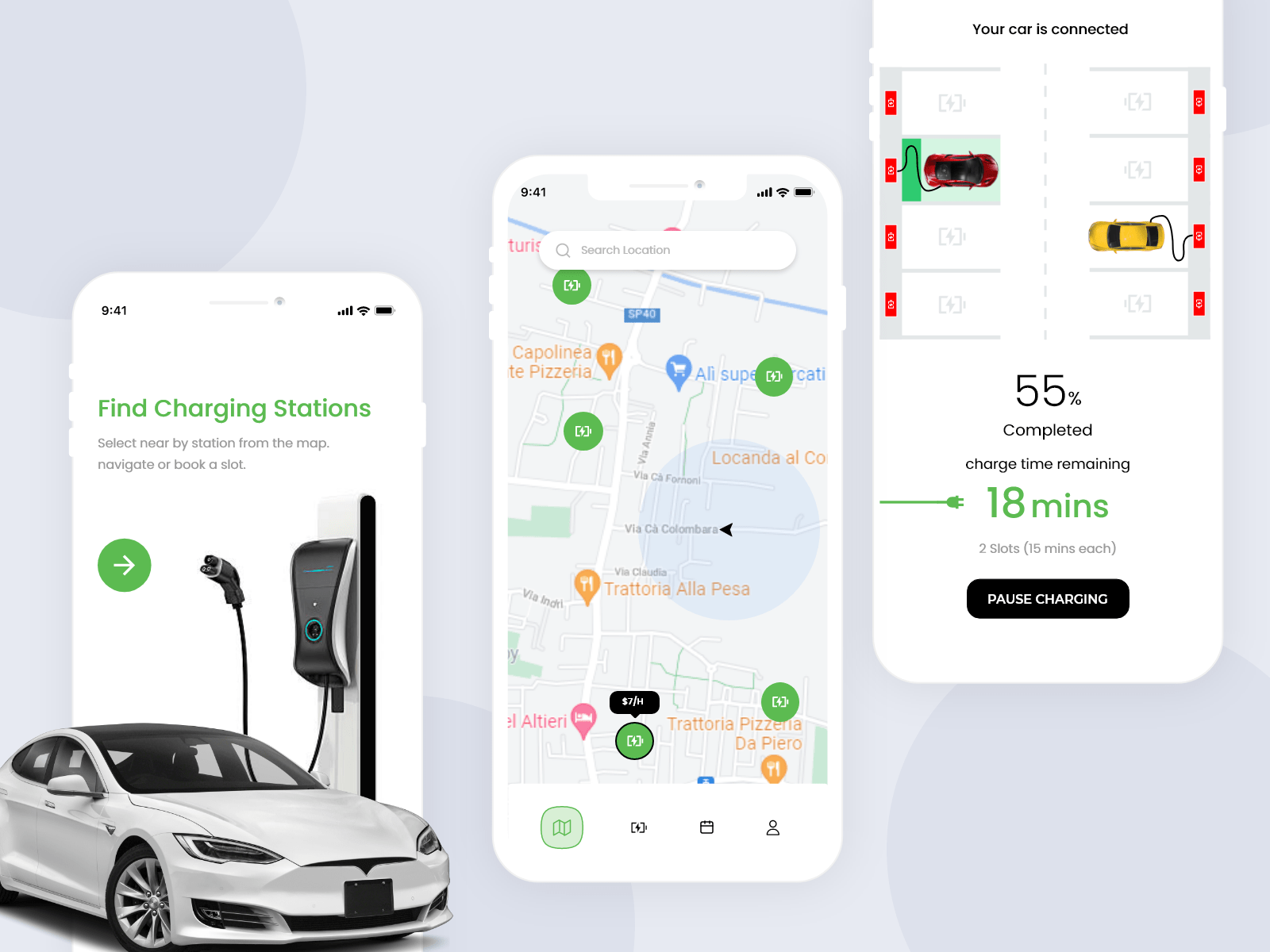 EV charging app