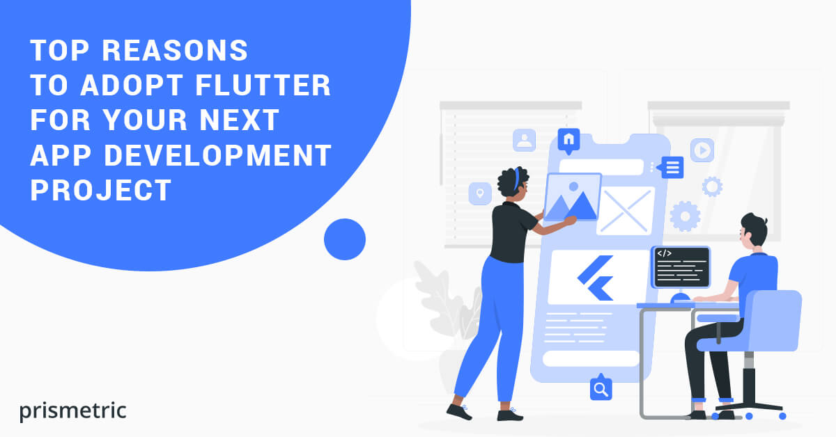 Flutter framework for app development project