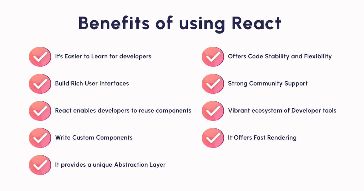 benefits of reactjs