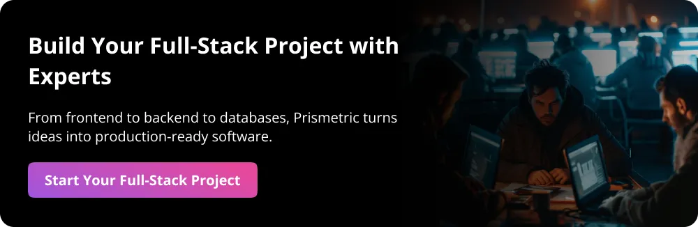 Full Stack Project Ideas CTA