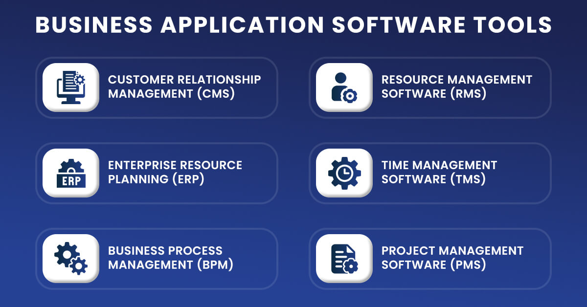 Business Application Software Tools