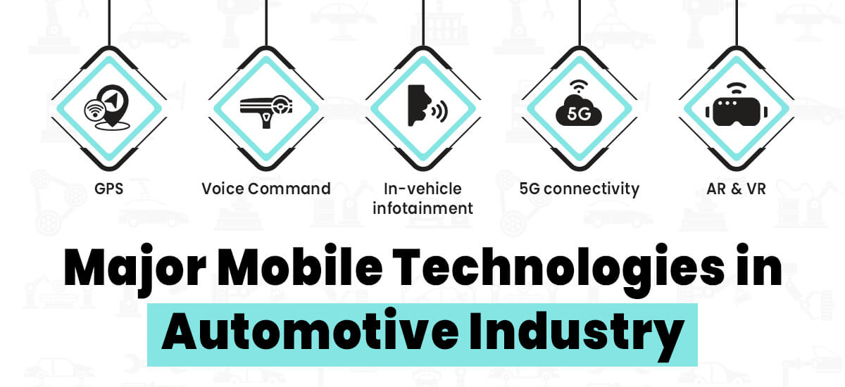 Major Mobile Technologies in Automotive Industry