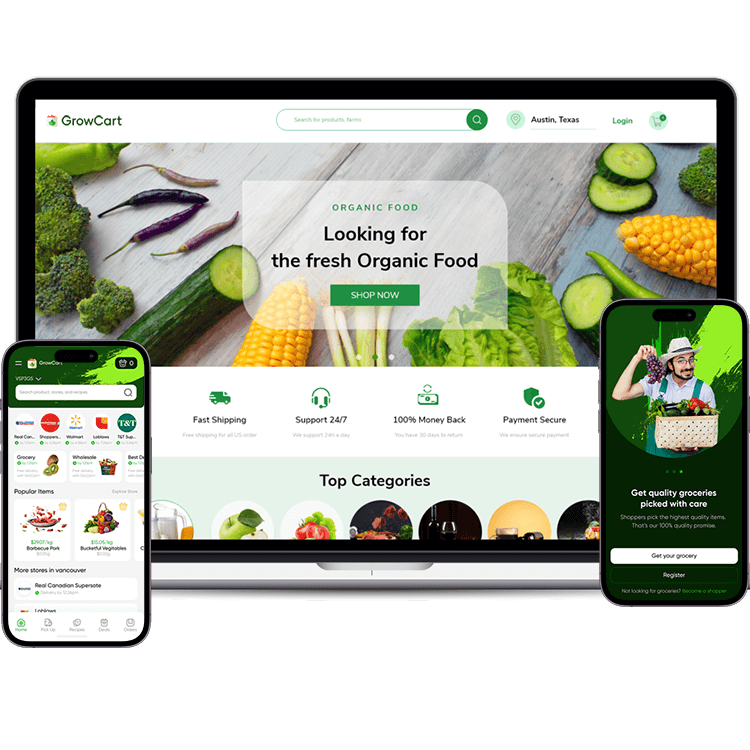 Grocery Delivery App Solution | Grocery App Development - Prismetric