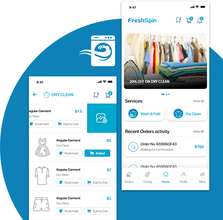 Laundry Cleaning Mobile App