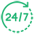 24/7 accessibility