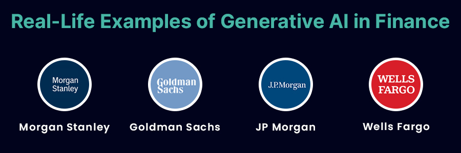 Gen AI in Finance Examples