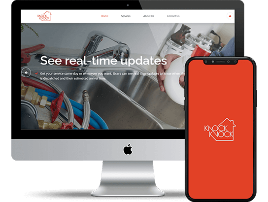 On-demand home service app