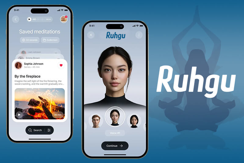App for Healing with Modern Music and Stories