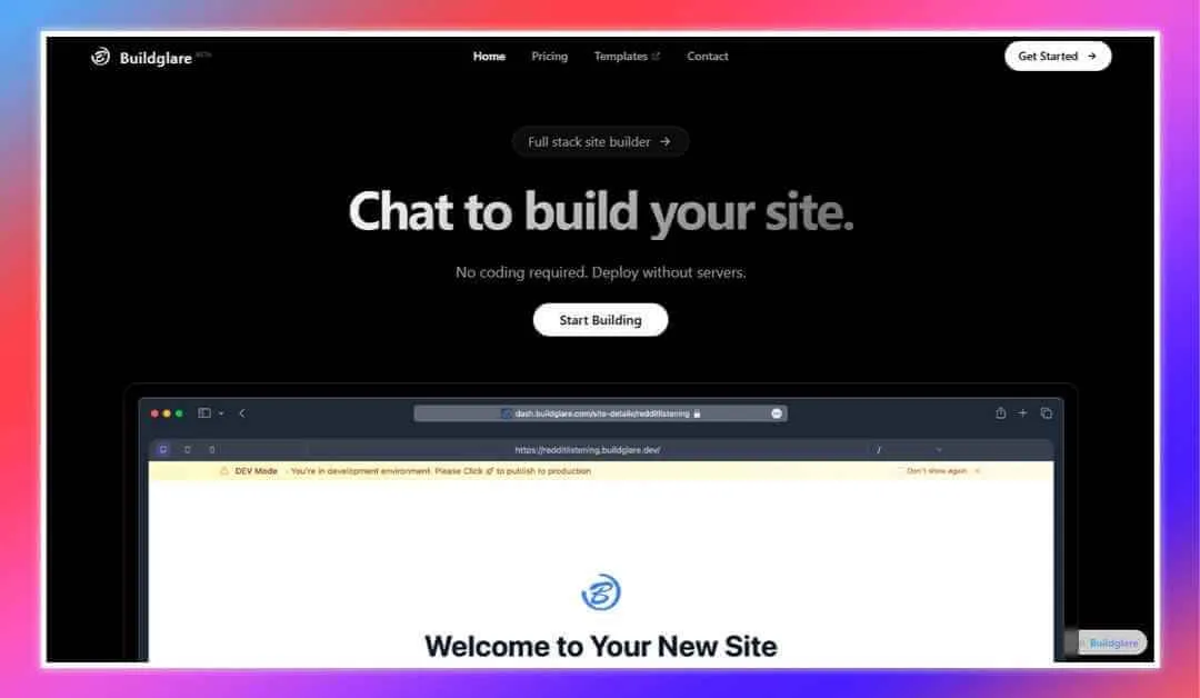 Buildglare Home Page 