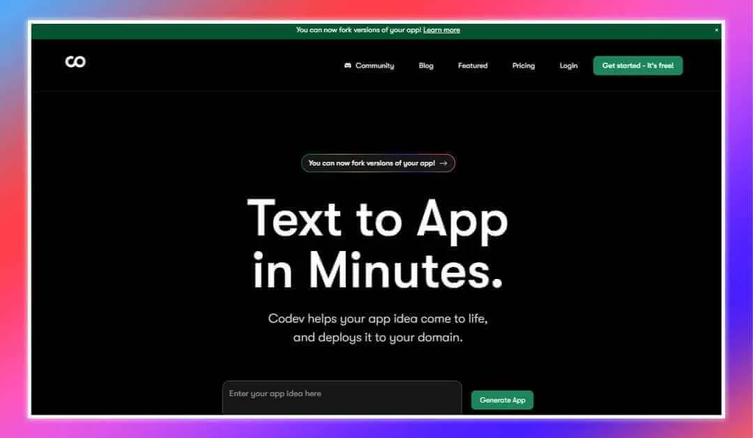 Codev Home Page 