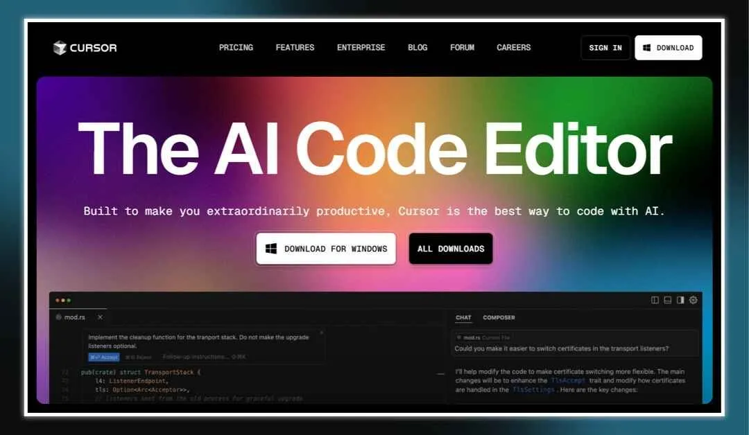 Cursor Home Page