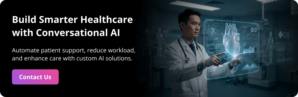Conversational AI IN Healthcare CTA