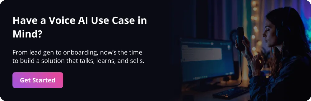 Voice AI Agents for Conversion and Sales CTA 