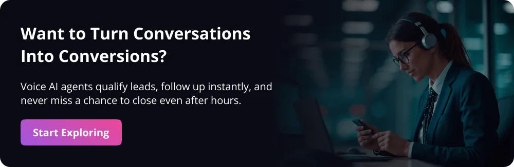 Voice AI Agents for Conversion and Sales CTA 