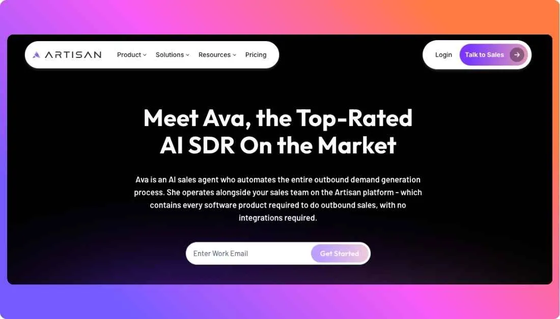 Artisan’s Ava Home Page