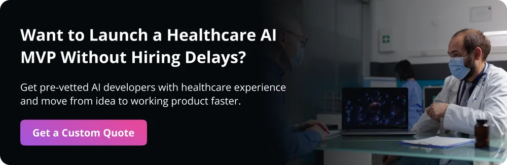 How to Hire Healthcare AI Software Developers CTA