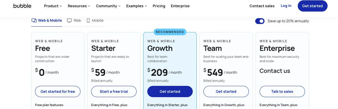 Bubble Pricing