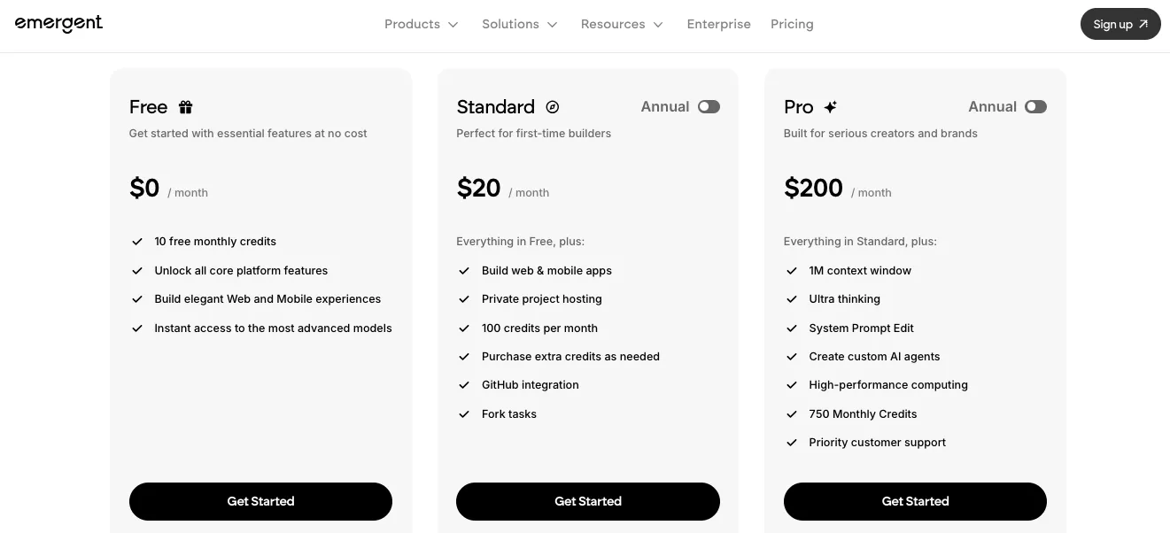Emergent Pricing