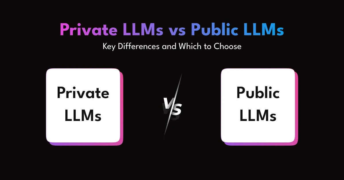 Private LLMs vs Public LLMs