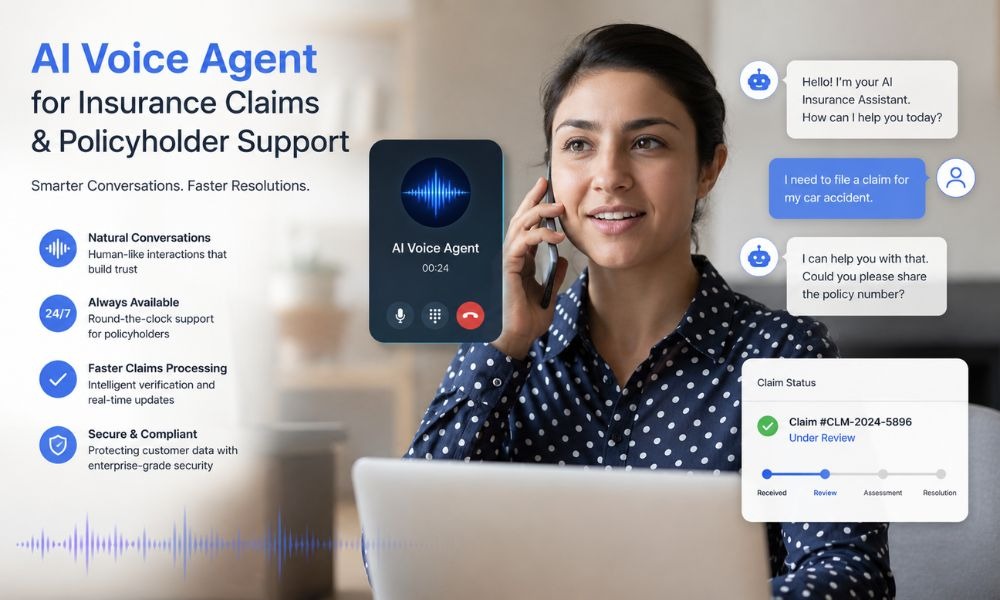 AI Voice Agent for Insurance Claims & Policyholder Support
