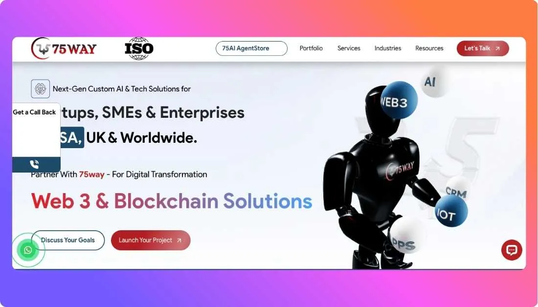 75Way Technologies Home page