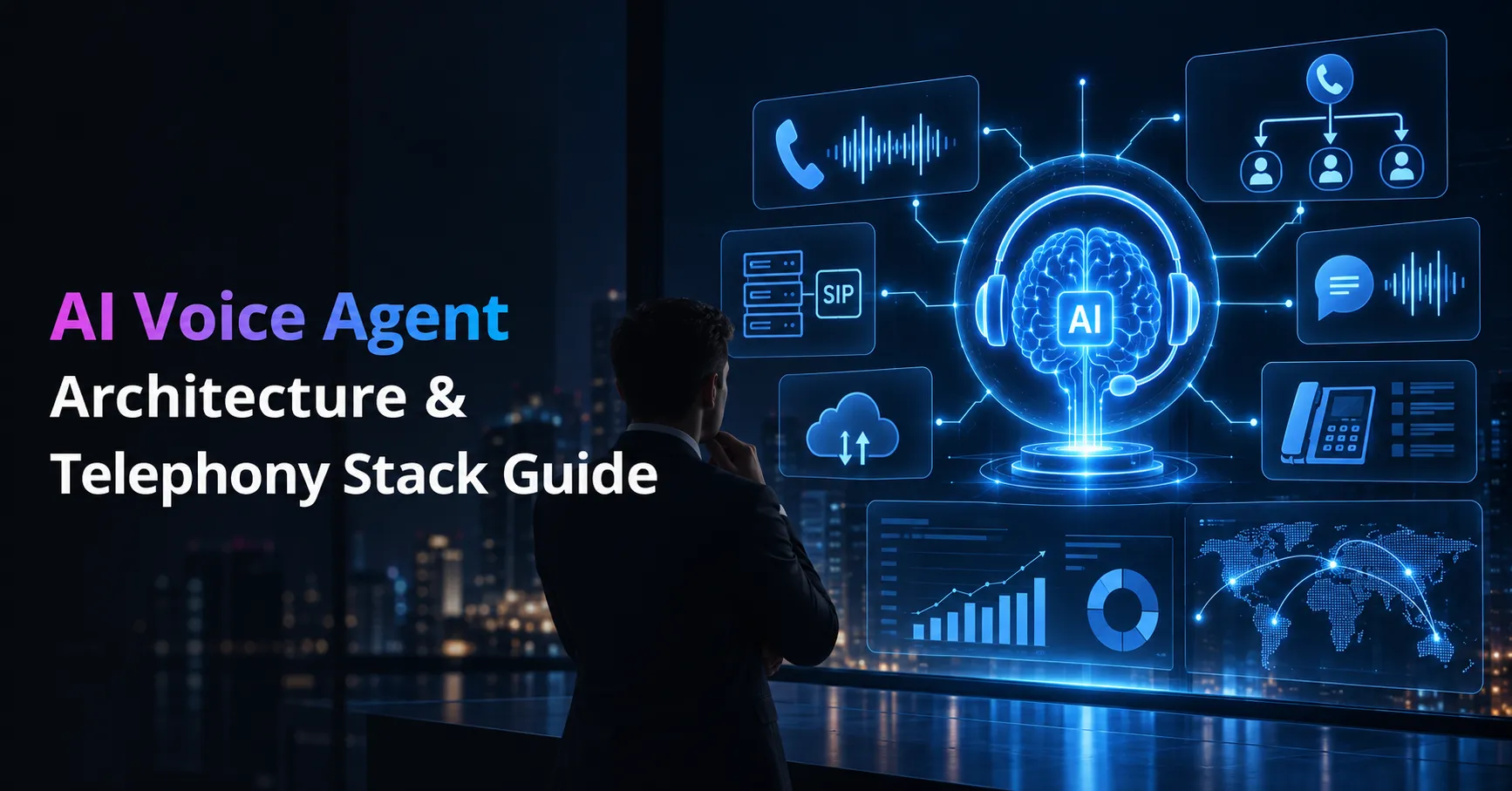 AI Voice Agent Architecture and Telephony Stack: How It Works