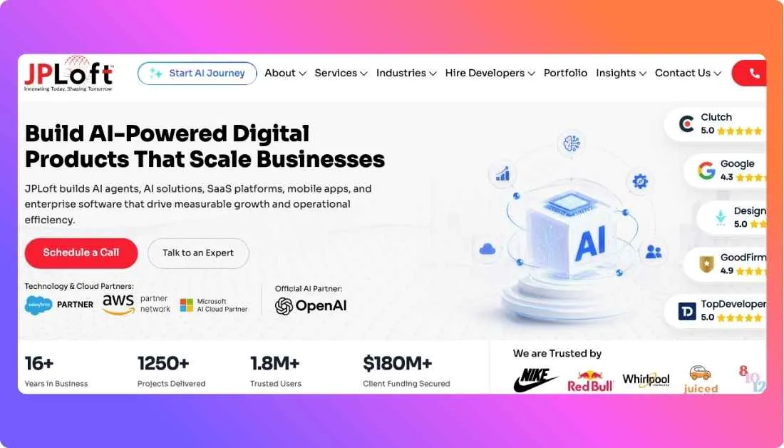 JPLoft Home page