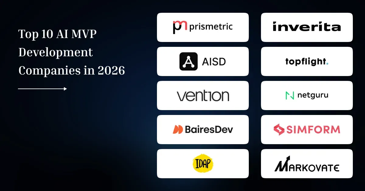 Top 10 AI MVP Development Companies in 2026
