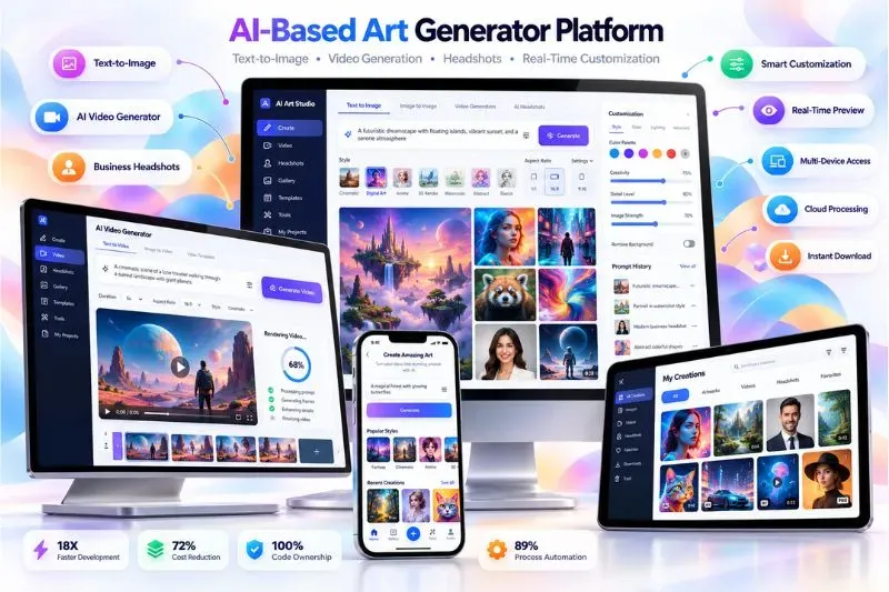 AI-Based Art Generator Platform