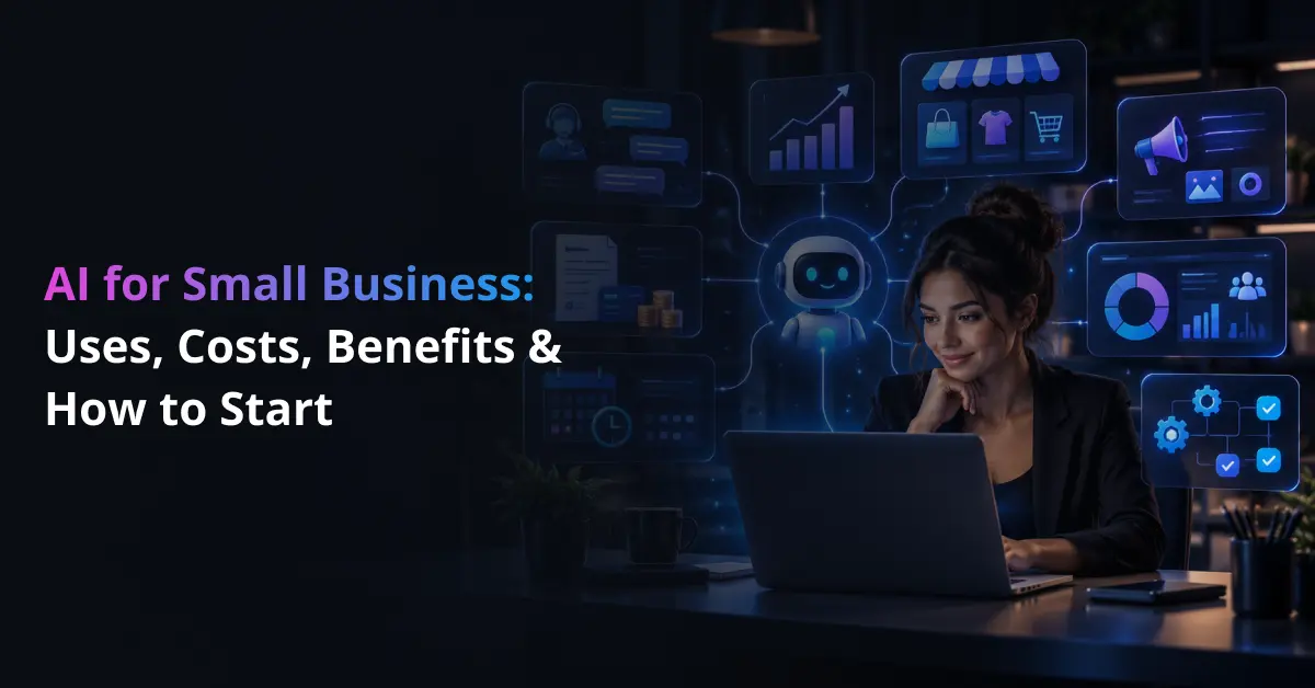 AI for Small Business: Use Cases, Benefits, Costs & How to Start