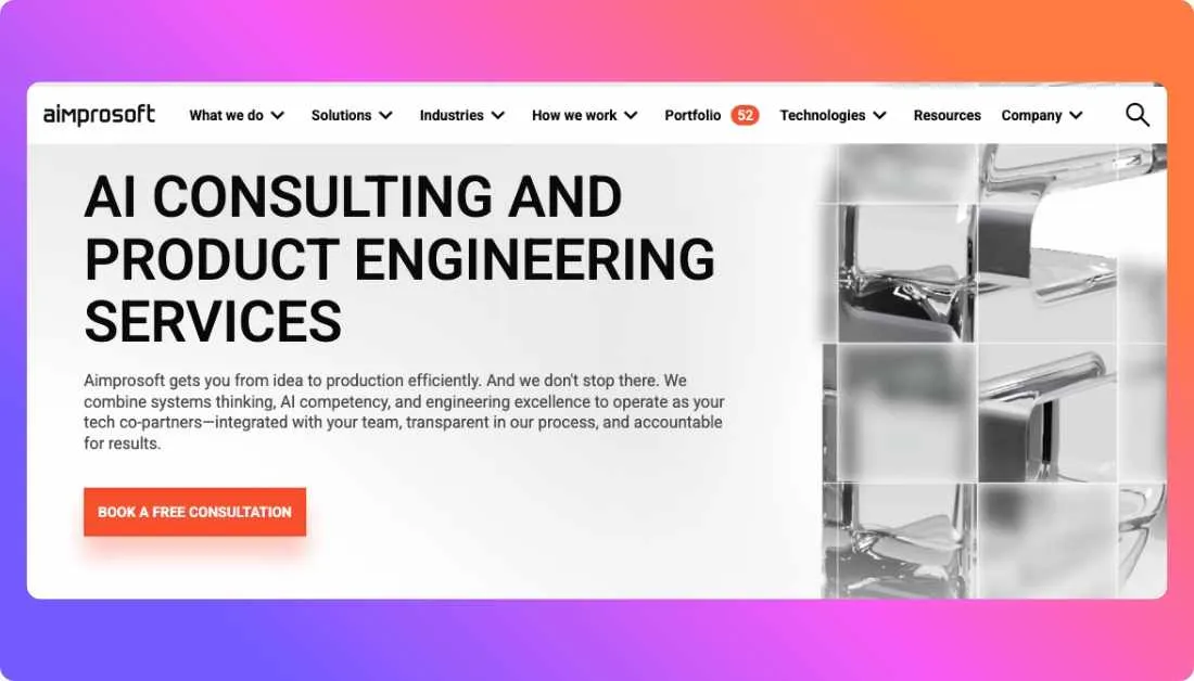 Aimprosoft Home page