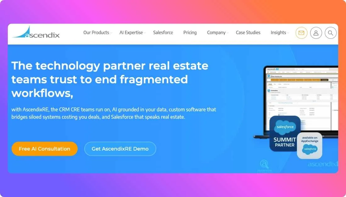 Ascendix Technologies Home page