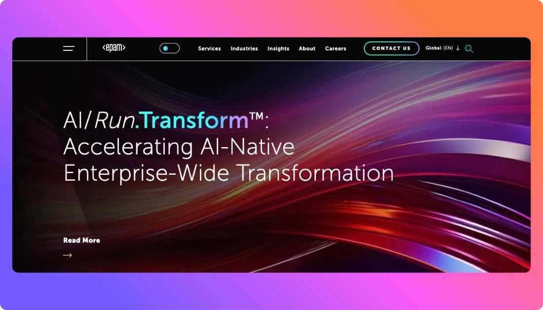 EPAM Systems Home page