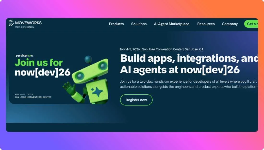 Moveworks Home page